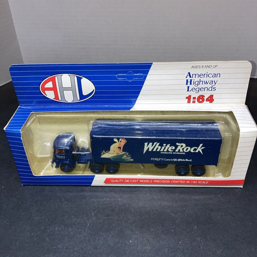 AHL American Highway Legends 1/64 White Rock Truck Diecast